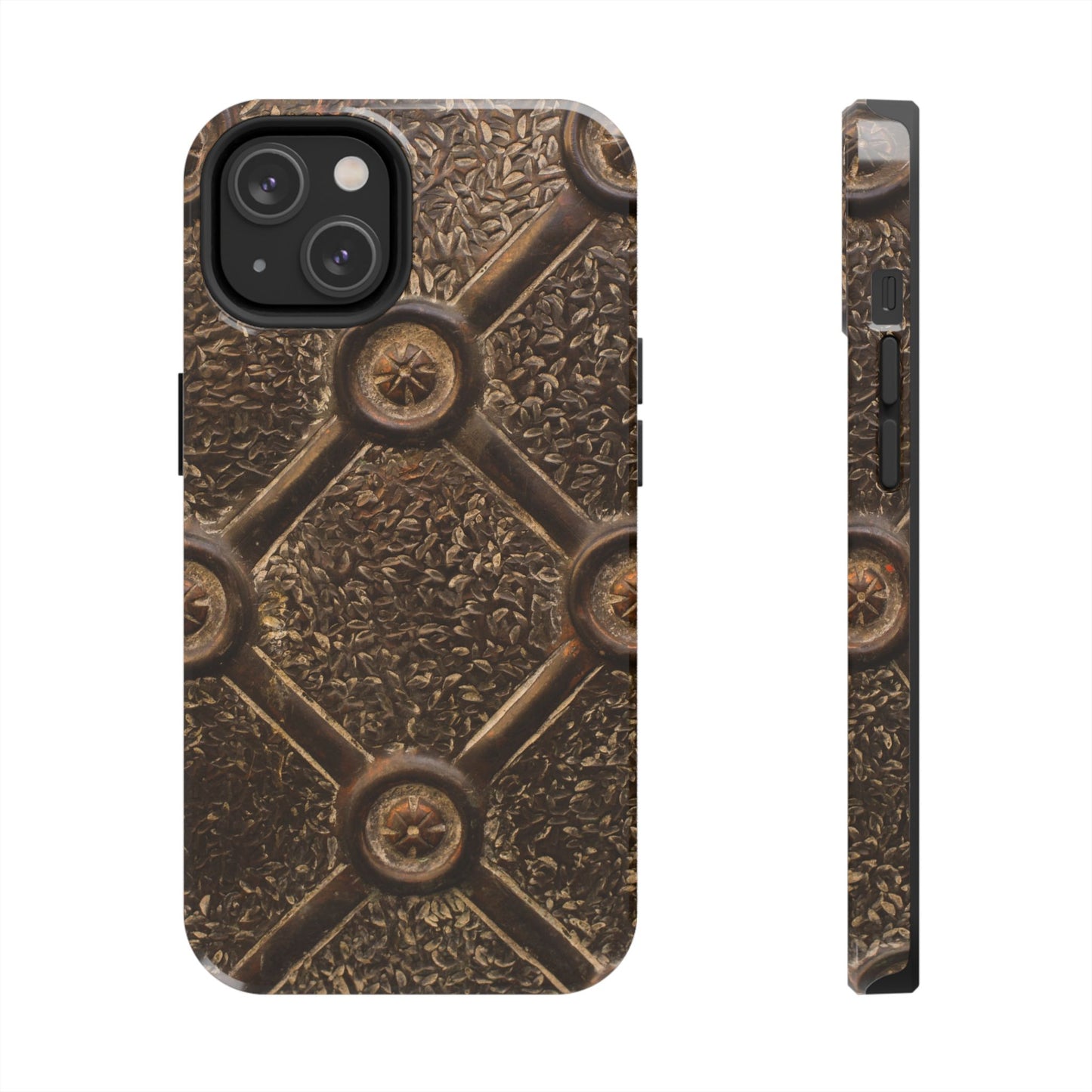 Tough and Lightweight Phone Case | Brass | Compatible with Samsung and iPhone Smartphones