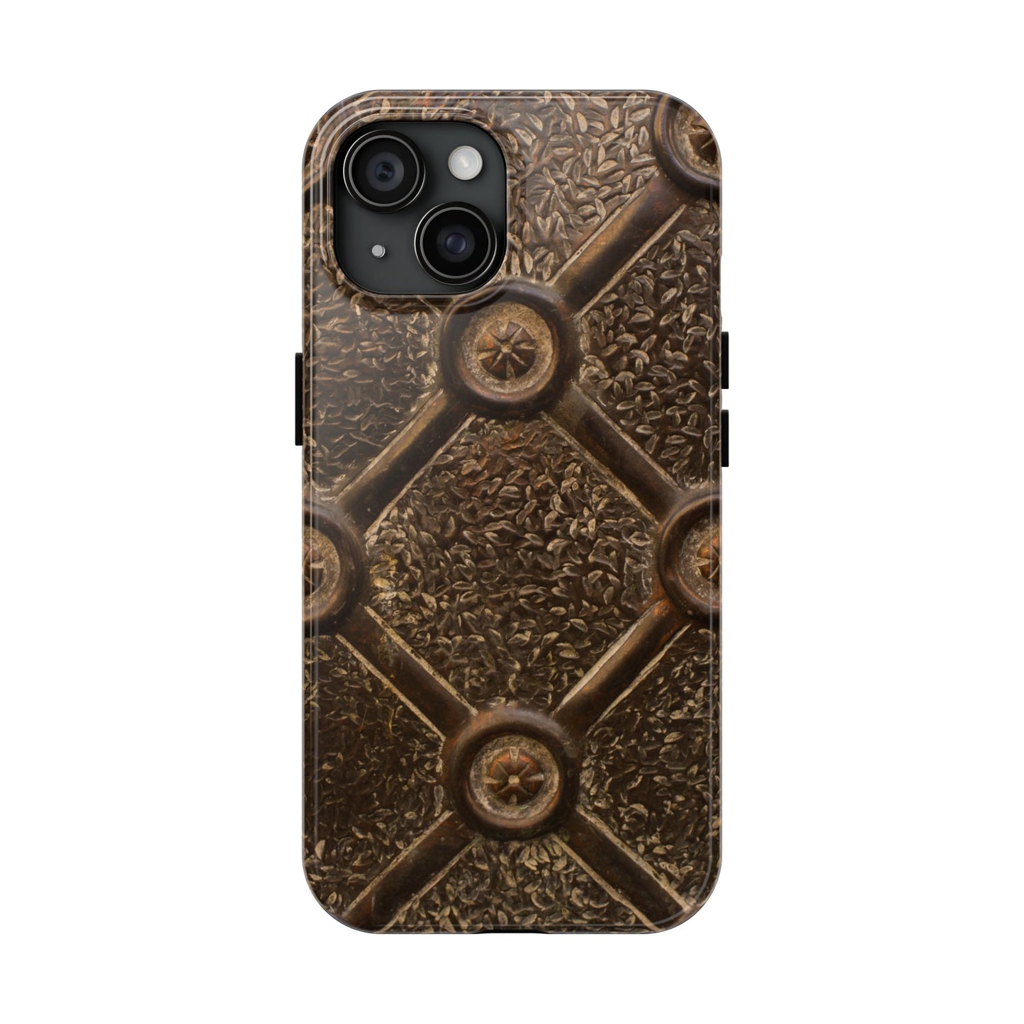 Tough and Lightweight Phone Case | Brass | Compatible with Samsung and iPhone Smartphones