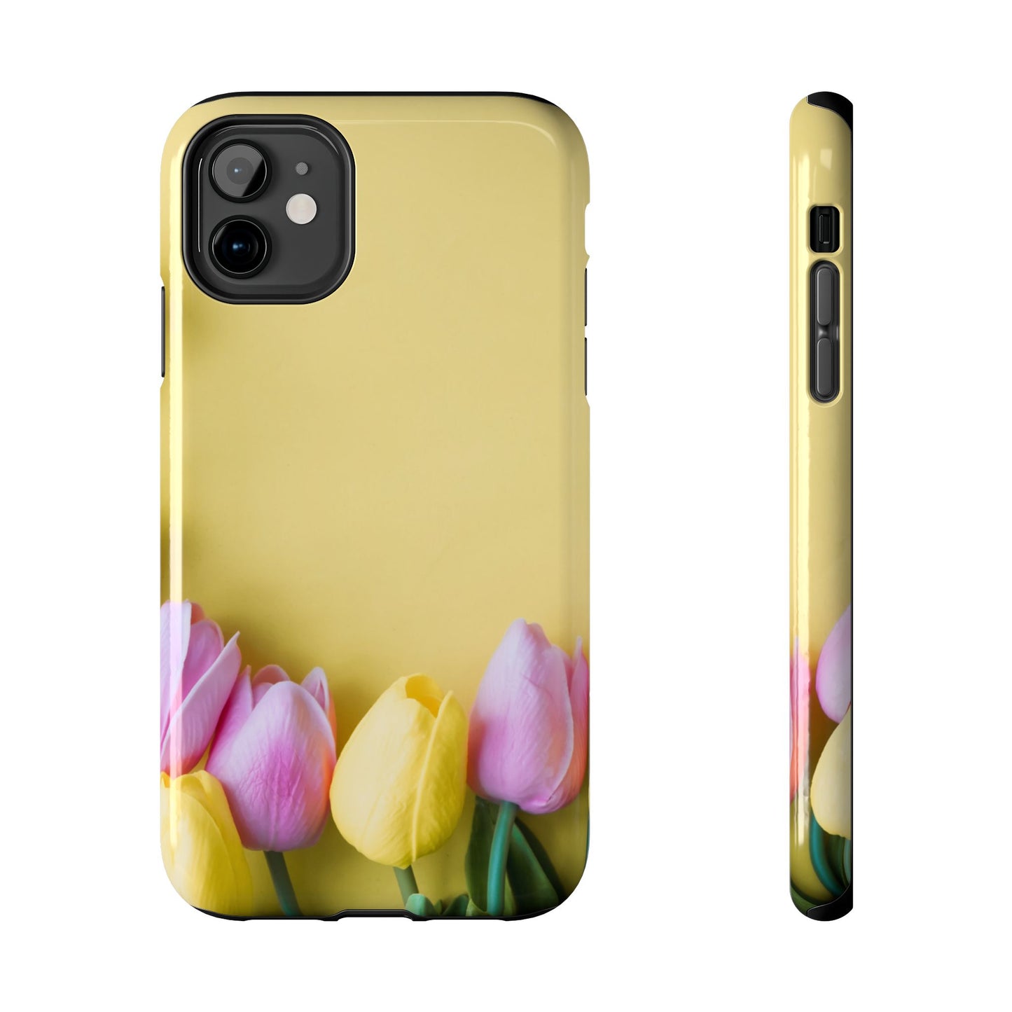 Tough and Lightweight Phone Case | Tulips | Compatible with Samsung and iPhone Smartphones