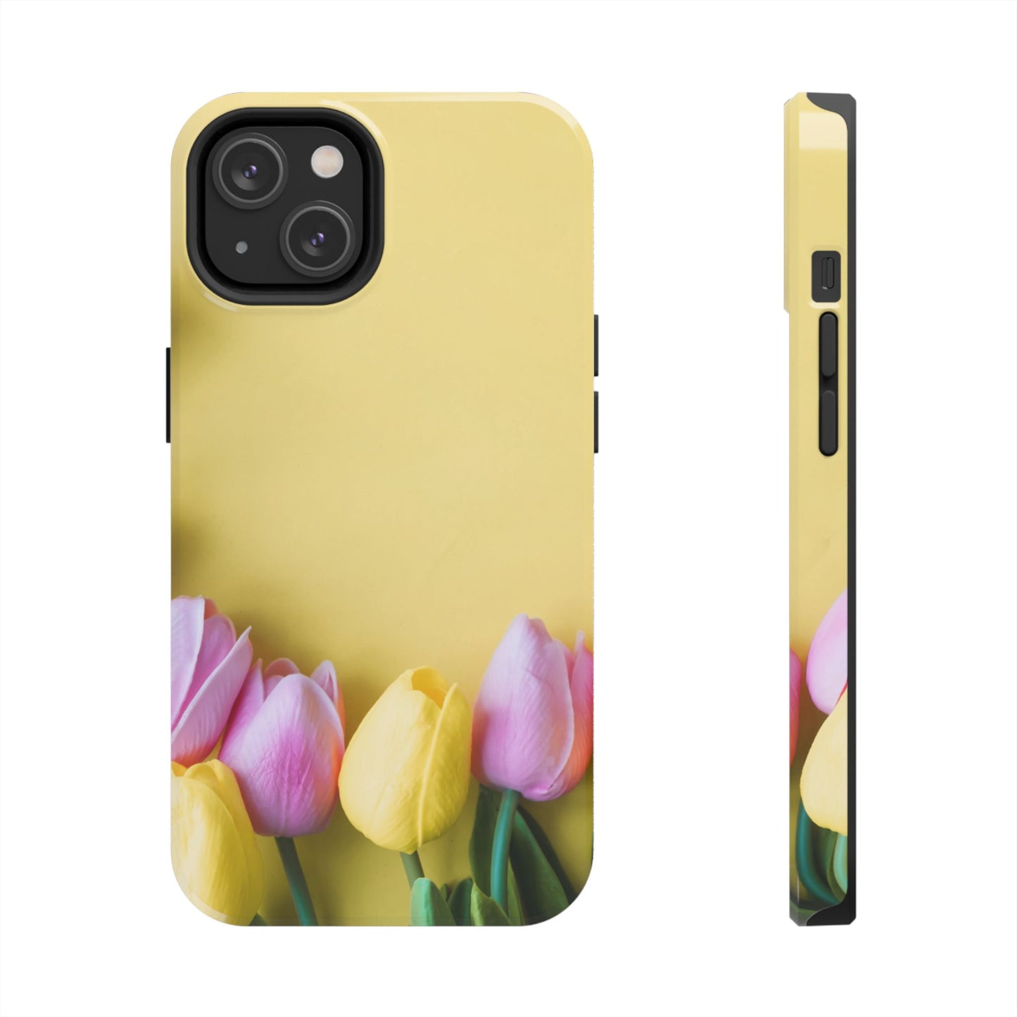 Tough and Lightweight Phone Case | Tulips | Compatible with Samsung and iPhone Smartphones