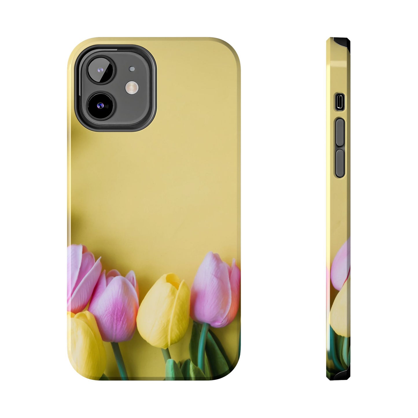 Tough and Lightweight Phone Case | Tulips | Compatible with Samsung and iPhone Smartphones
