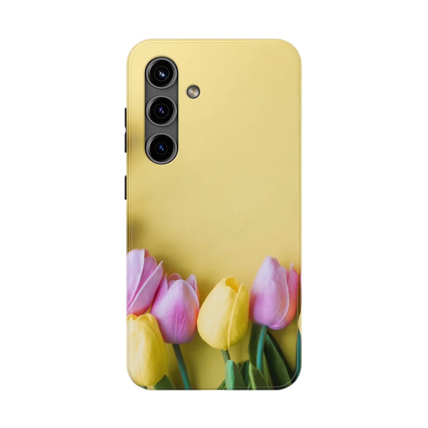 Tough and Lightweight Phone Case | Tulips | Compatible with Samsung and iPhone Smartphones
