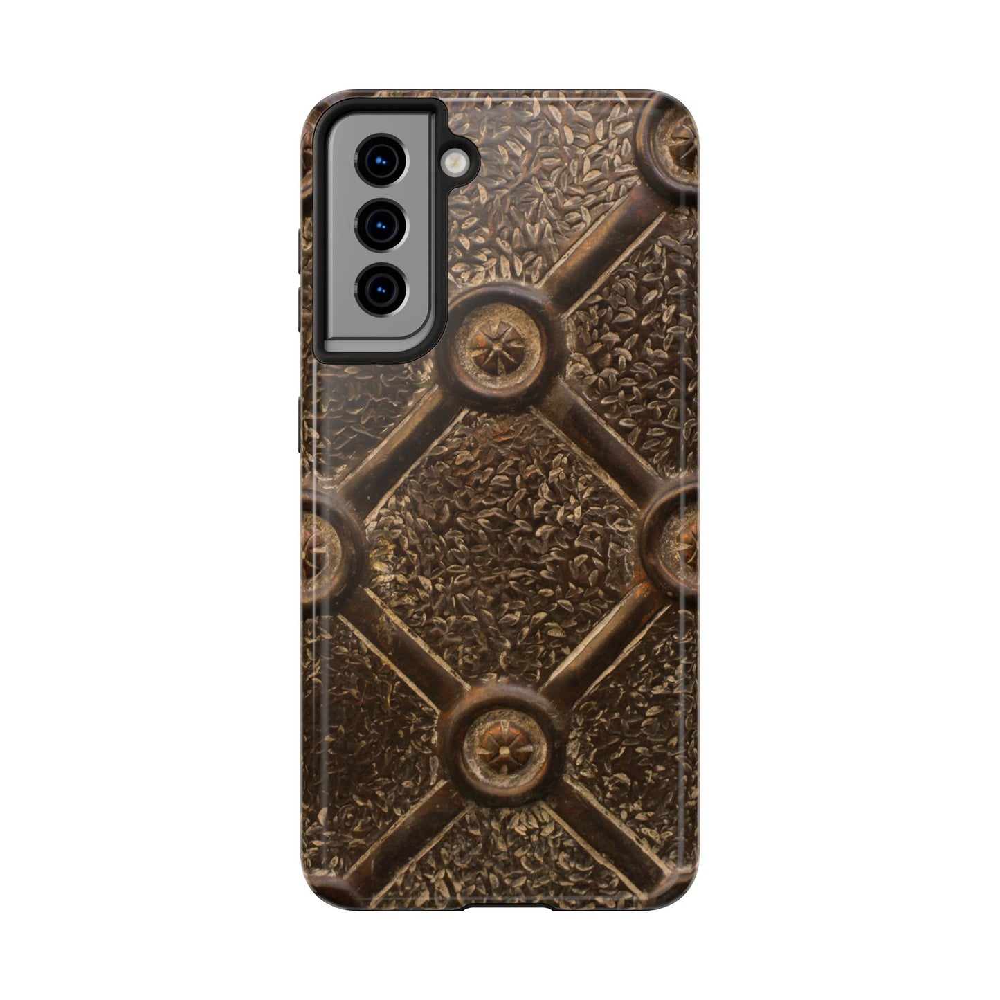 Tough and Lightweight Phone Case | Brass | Compatible with Samsung and iPhone Smartphones