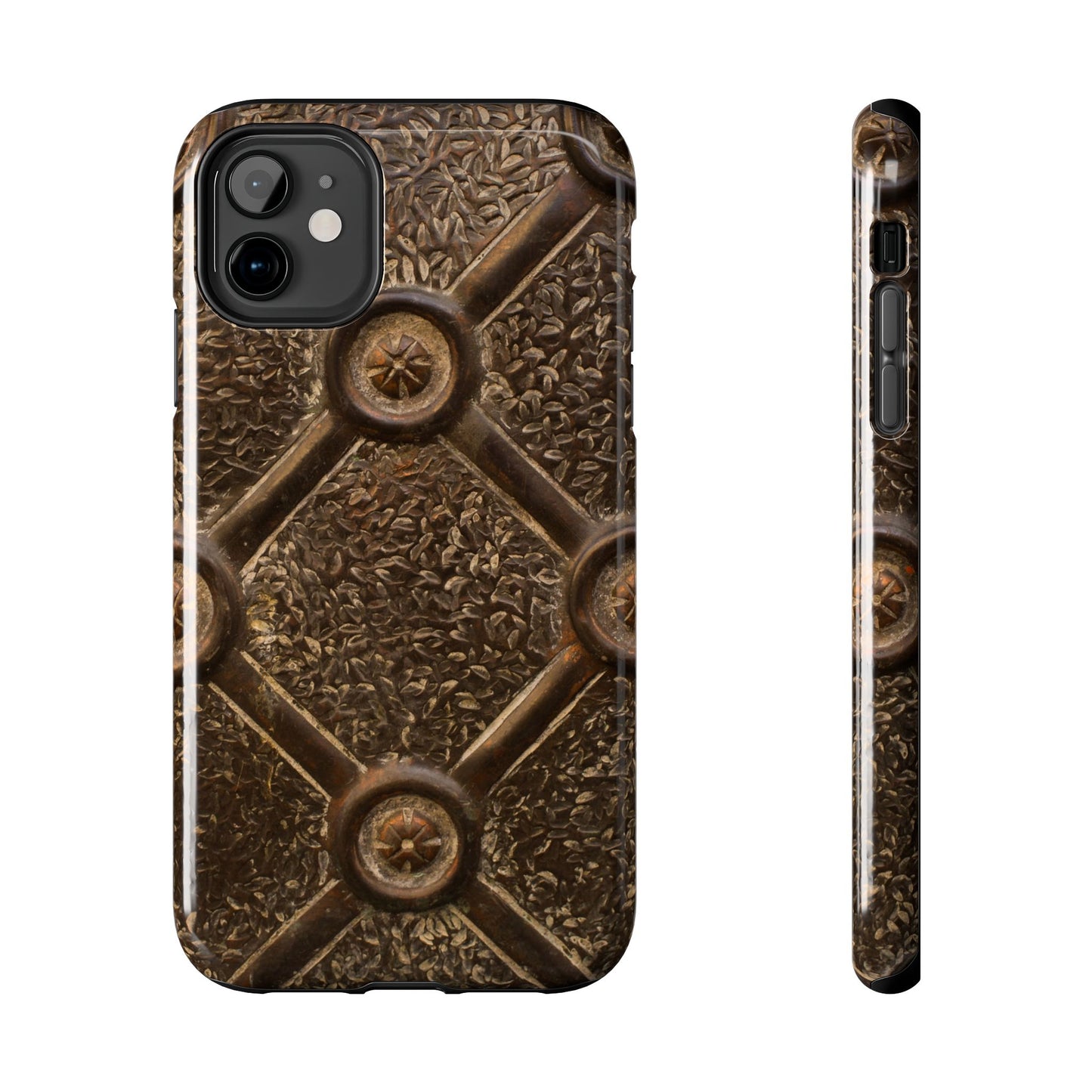 Tough and Lightweight Phone Case | Brass | Compatible with Samsung and iPhone Smartphones