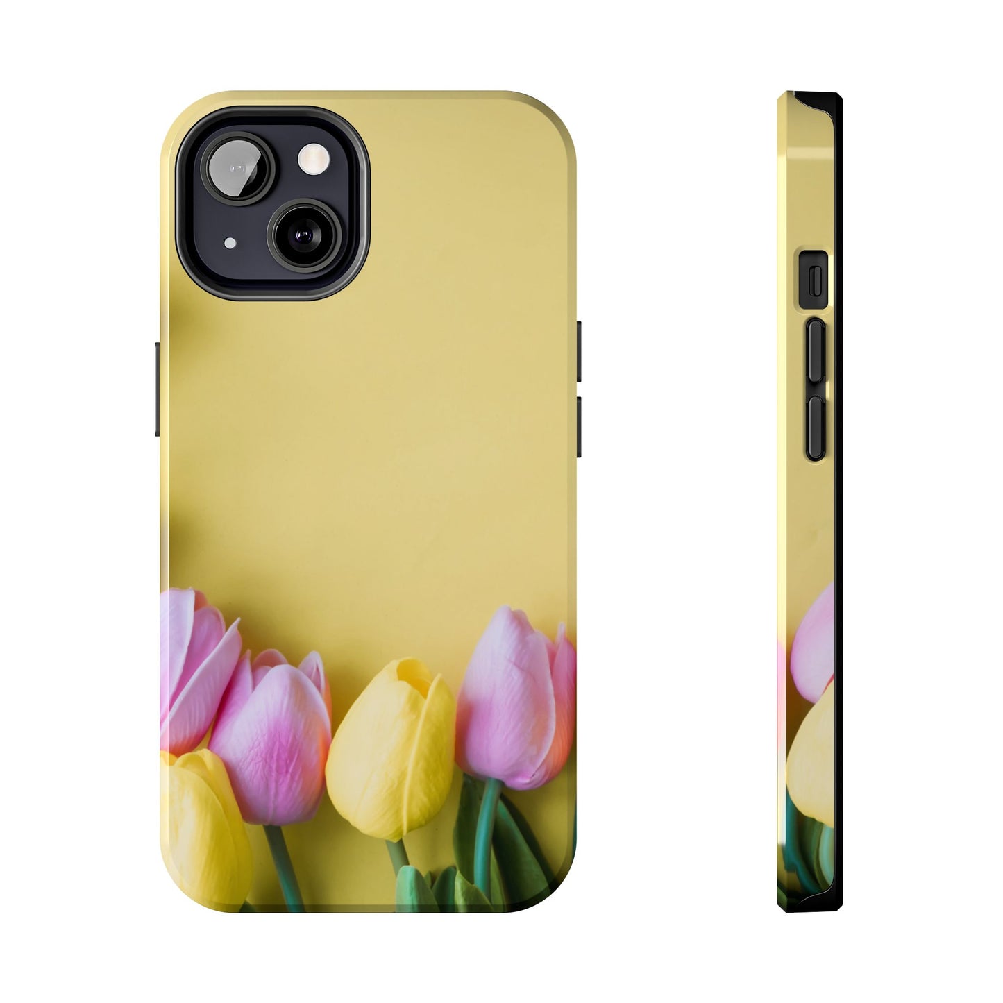 Tough and Lightweight Phone Case | Tulips | Compatible with Samsung and iPhone Smartphones