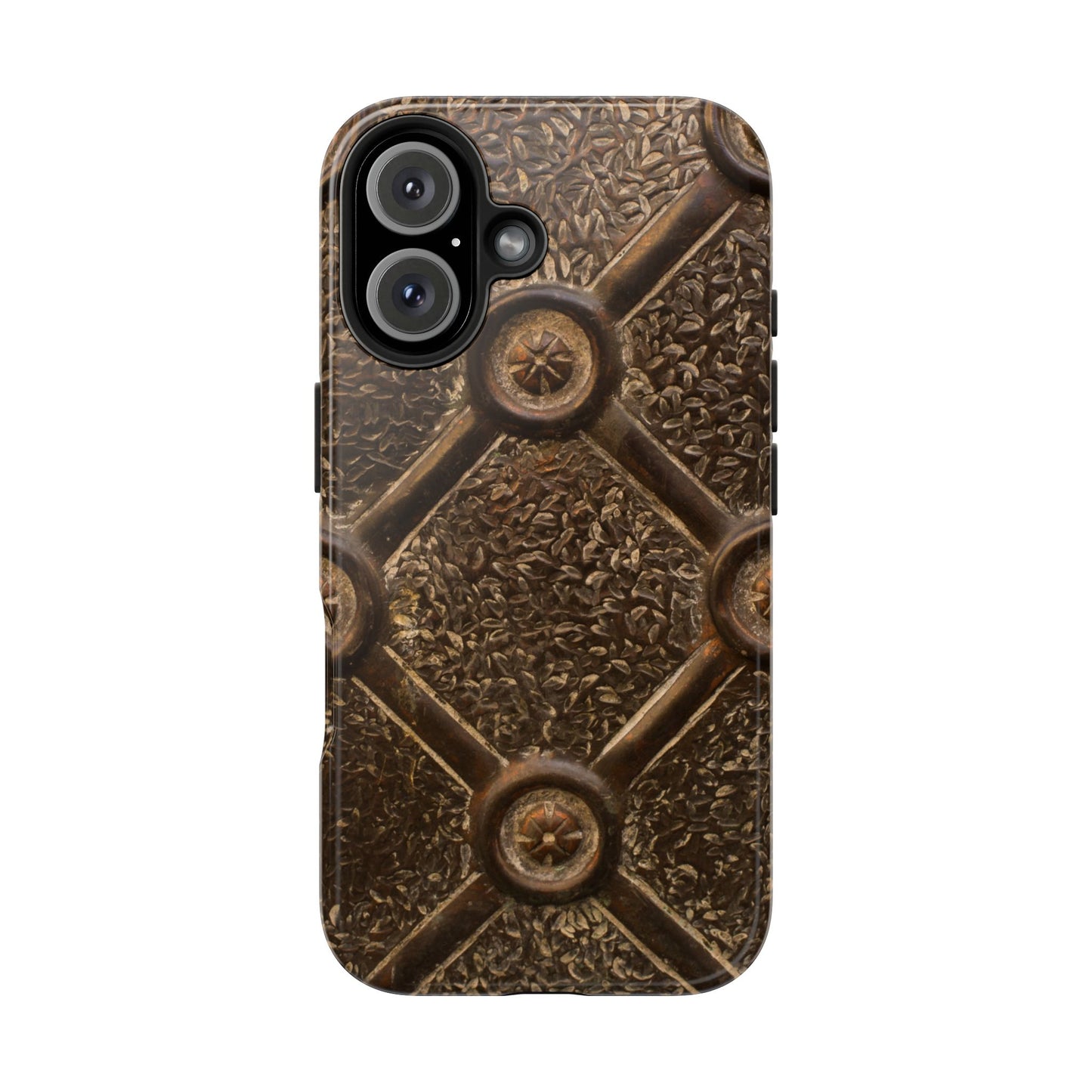 Tough and Lightweight Phone Case | Brass | Compatible with Samsung and iPhone Smartphones