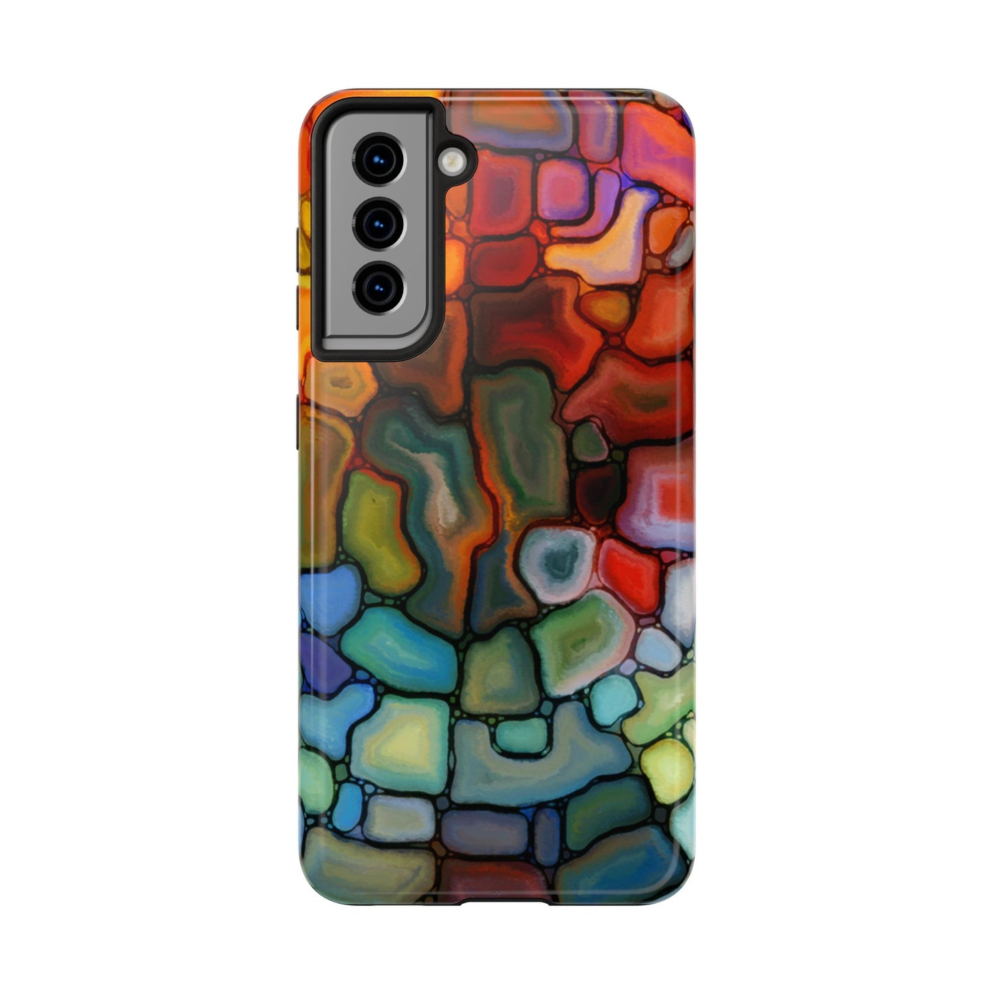Tough and Lightweight Phone Case | Mosaic | Compatible with Samsung and iPhone Smartphones