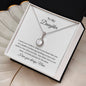 To My Daughter -- Aim For The Skies -- Eternal Hope Necklace
