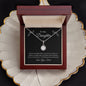 To My Daughter -- You Are Loved/Dad -- Eternal Hope Necklace
