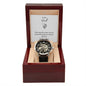 To My Dad -- Memories Will Last Forever -- Openwork Watch