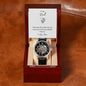 To My Dad -- Memories Will Last Forever -- Openwork Watch