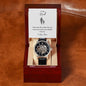 To My Dad -- Memories Will Last Forever/ Daughter -- Openwork Watch