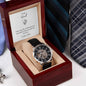 To My Dad -- Memories Will Last Forever -- Openwork Watch