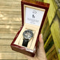 To My Dad -- Memories Will Last Forever/ Daughter -- Openwork Watch
