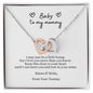 To Mommy From Baby Necklace