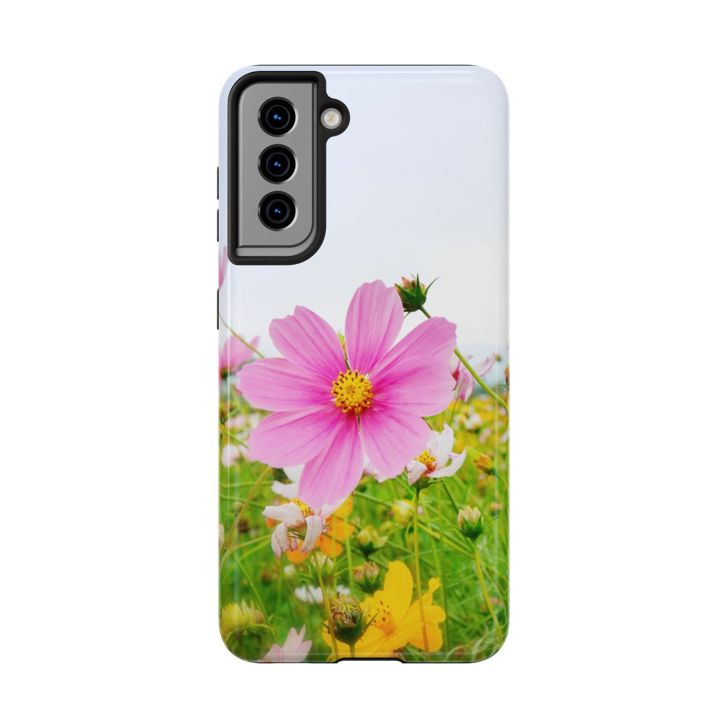 Tough and Lightweight Phone Case  |  Field Flower  |  Compatible with Samsung and iPhone Smartphones