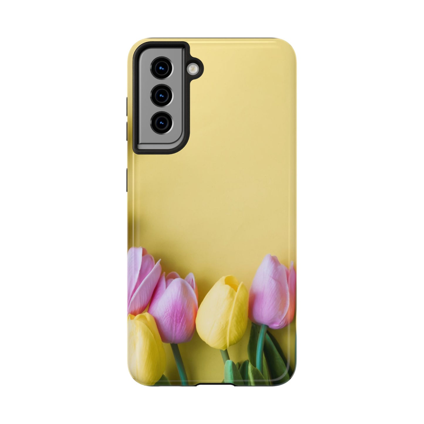 Tough and Lightweight Phone Case  |  Tulips  |  Compatible with Samsung and iPhone Smartphones
