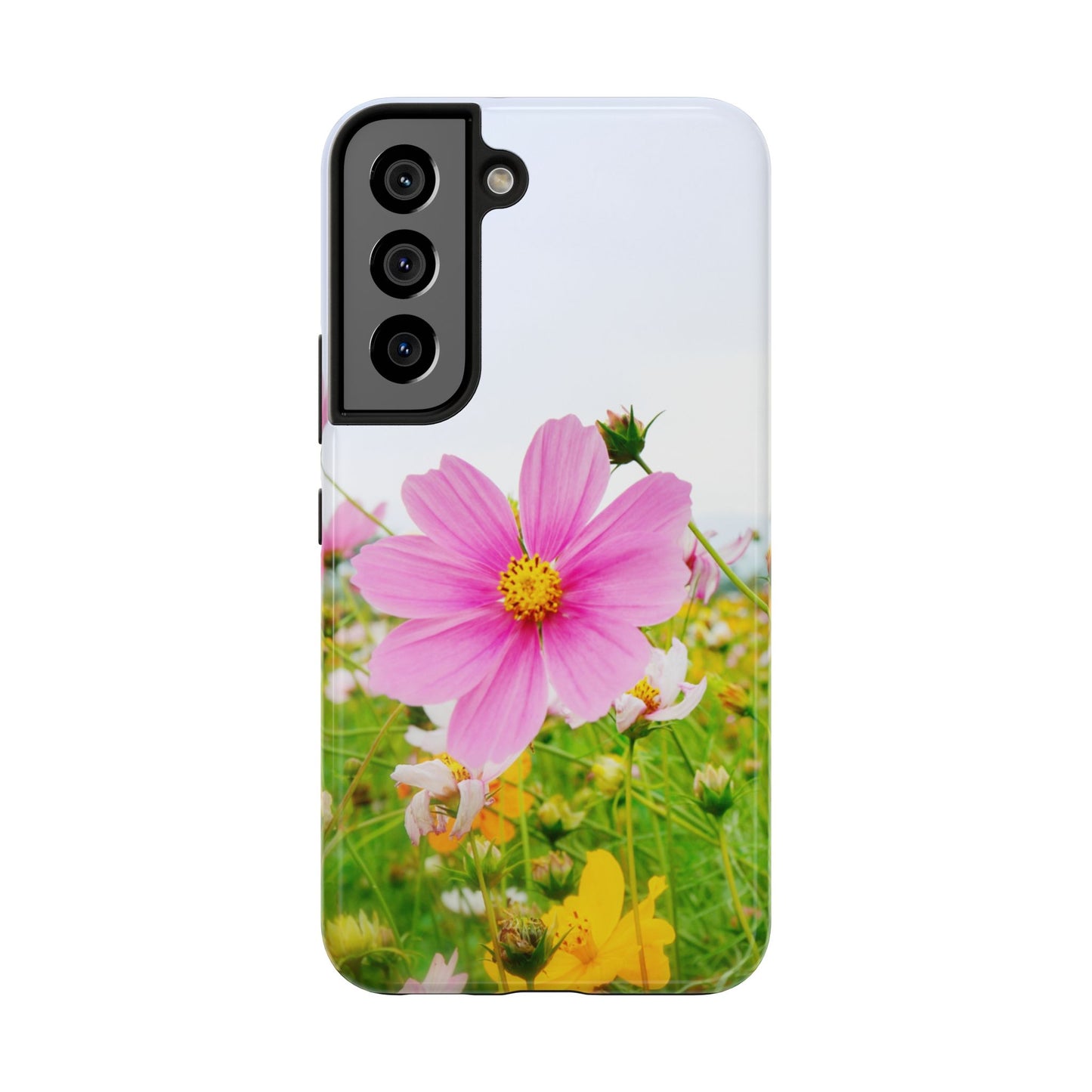 Tough and Lightweight Phone Case  |  Field Flower  |  Compatible with Samsung and iPhone Smartphones