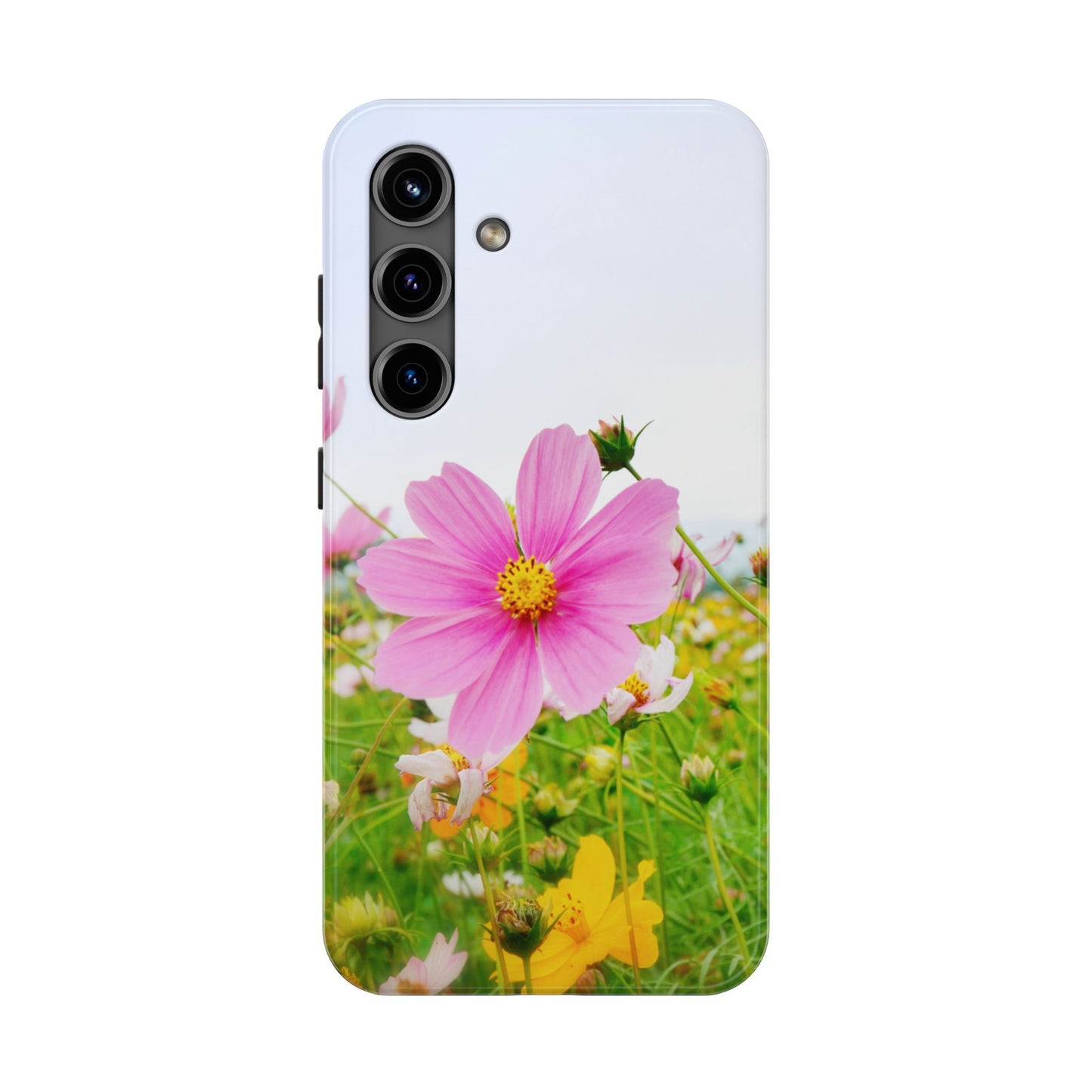 Tough and Lightweight Phone Case  |  Field Flower  |  Compatible with Samsung and iPhone Smartphones