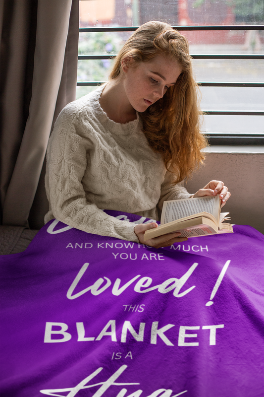 You Are Loved | Ultra Soft Micro Fleece Fabric Blanket