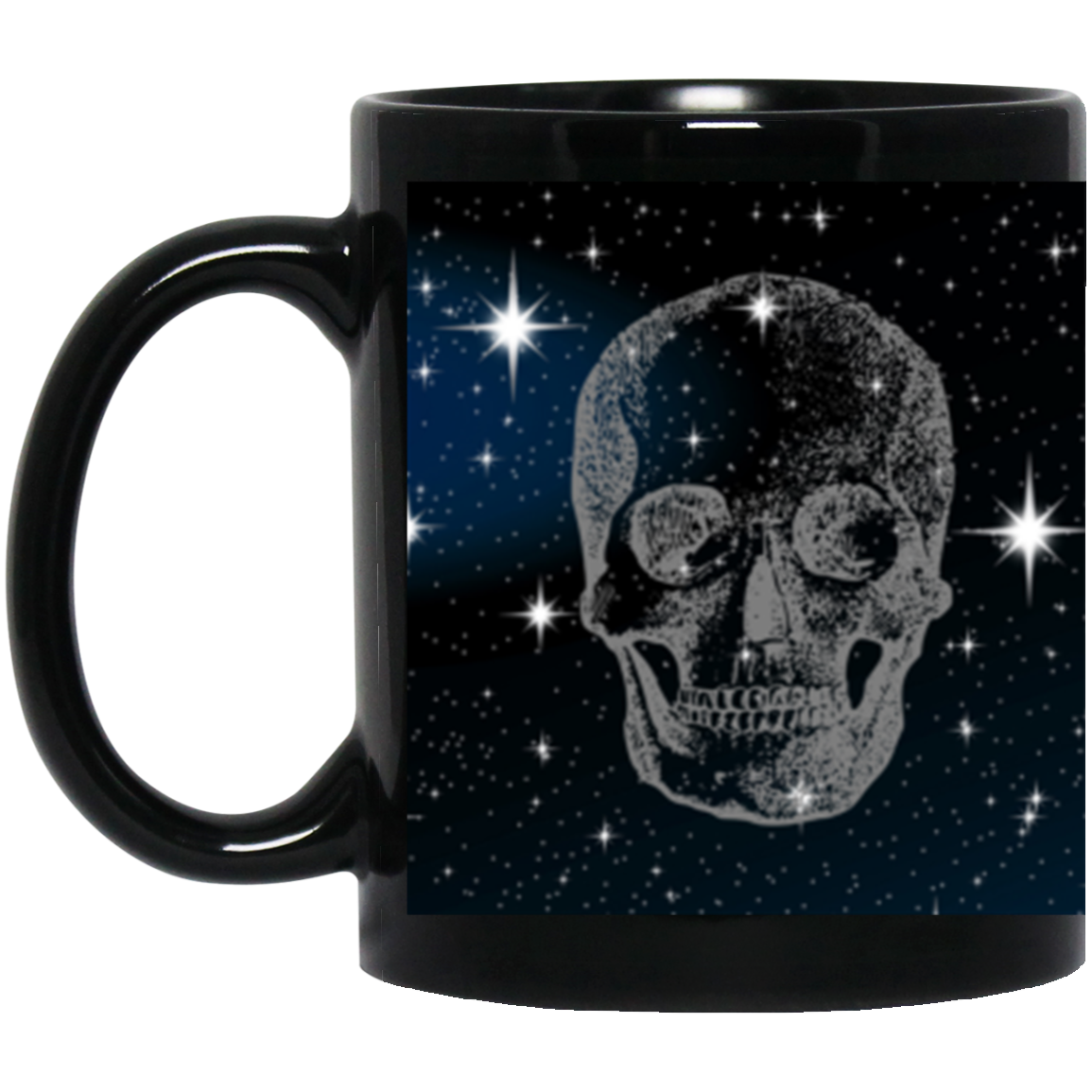 11oz  Halloween Skull Moon Mug