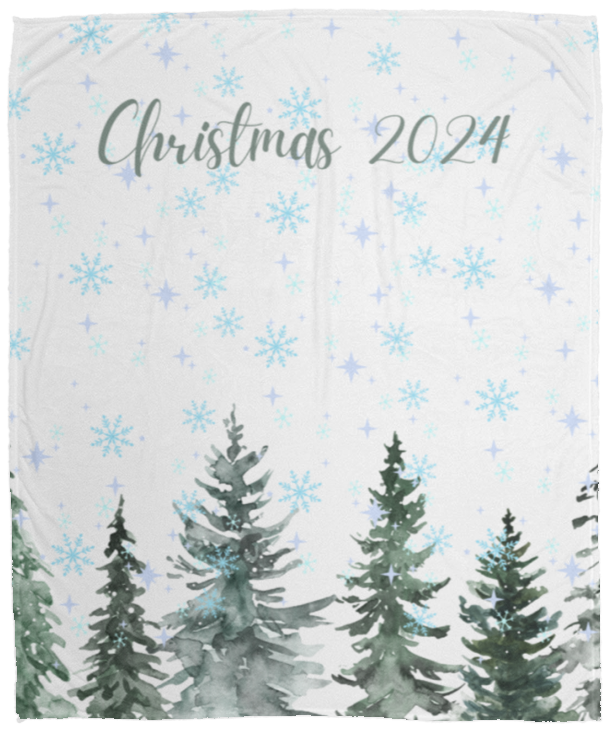 Christmas 2024 | Premium Plush Cozy Fleece Blanket