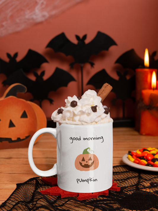 Halloween Mug Good Morning Pumpkin | 11oz