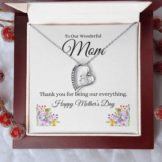 Gifts for Mom- Mother's Day-  Forever Love Necklace