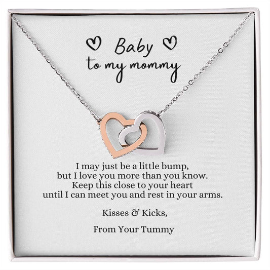 To Mommy From Baby Necklace