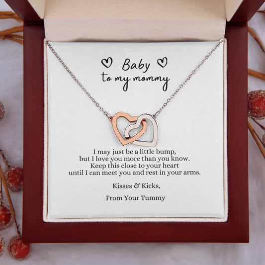 To Mommy From Baby Necklace