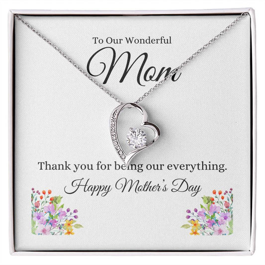 Gifts for Mom- Mother's Day-  Forever Love Necklace